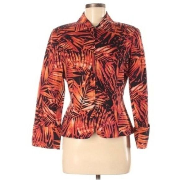 Maggy London Jackets & Blazers - Maggy London full zip jacket orange size 6
